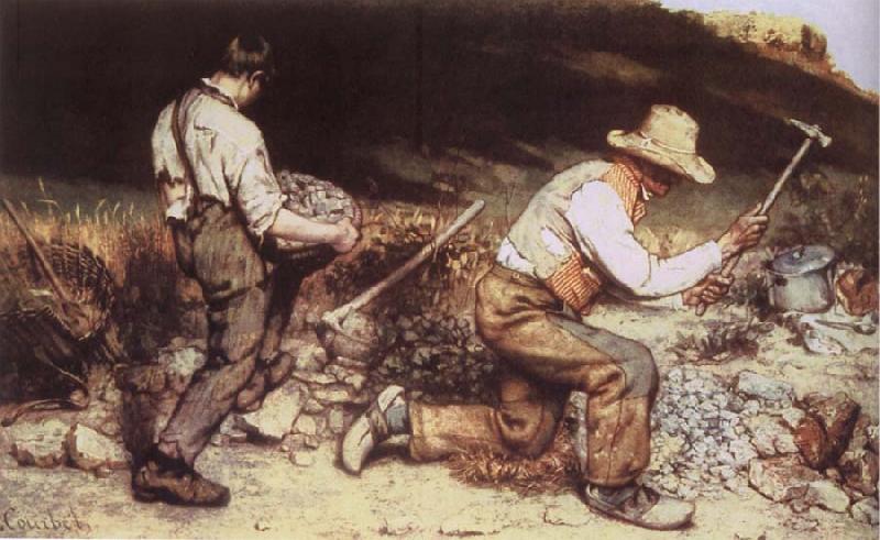 Gustave Courbet The Stone Breakers oil painting image